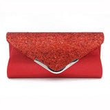 Women Glitter Clutch Wallet Evening Wedding Prom Purse Handbag