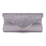 Glitter Clutch Wallet Evening Prom Purse Handbag
