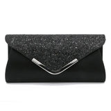 Glitter Clutch Wallet Evening Prom Purse Handbag