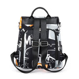 Large Capacity Backpack Oxford Cloth Waterproof School Bag For Girls