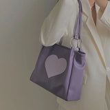 Large Capacity PU Leather Handbag Shoulder Bag Shopping Tote Casual Travel Bag