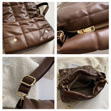 Large Capacity Crossbody Bags Ladies Soft PU Leather Handbag