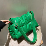 Large Capacity Crossbody Bags Ladies Soft PU Leather Handbag