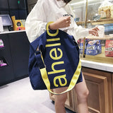 Trendy Letter Crossbody Shoulder Bag Women Large Capacity Handbag