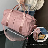 Waterproof Fitness Training Handbag Yoga Mat Gym Bag