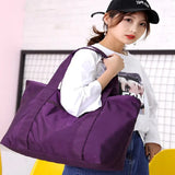 Large Capacity Nylon Wet Dry Duffle Travel Tote