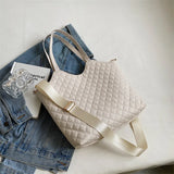 Large Capacity Shoulder Bag Wide Strap Crossbody Bags for Women