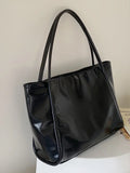 Large Capacity Leather Shoulder Bag Women Handbag Tote Shopping Bag