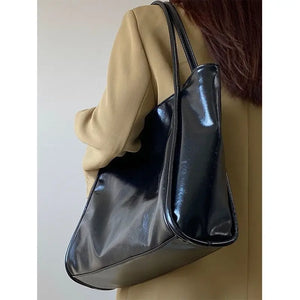Large Capacity Leather Shoulder Bag Women Handbag Tote Shopping Bag