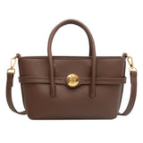 Large Capacity Shoulder Bags Western Style Crossbody Bags Texture PU Leather