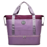 Large Capacity Travel Fitness HandBag for Short Trips Dry and Wet Separation
