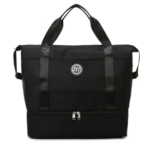 Large Capacity Travel Fitness HandBag for Short Trips Dry and Wet Separation