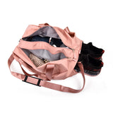 Large Capacity Women Shoulder Bags Lady's Travel Bag Pink