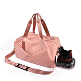 Large Capacity Women Shoulder Bags Lady's Travel Bag Pink
