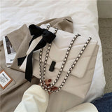 Large Casual Tote Women Shoulder Crossbody Bags Chain Handbags