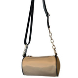 Large PU Leather Shoulder Bag Woman Casual Tote Nylon Solid Handbag Crossbody