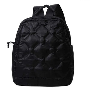 Large Quilted Handbag Nylon Shoulder Bag Winter Purse