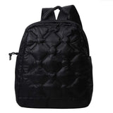 Large Quilted Handbag Nylon Shoulder Bag Winter Purse