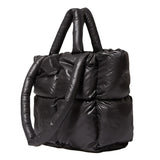 Large Tote Padded Handbags Winter Purse