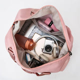 Nylon Waterproof Travel Bag Women Weekend Gym Duffle Bag