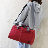 Large Travel Bag Women Tote Bag Handbag Nylon Waterproof Shoulder Bag