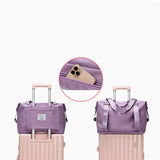 Large Travel Cabin Tote Bag Waterproof Shoulder Women Weekend Gym Female