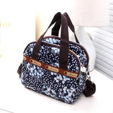 Waterproof Nylon Handbag Floral Cross-body Bag Tote Bolsas Feminina
