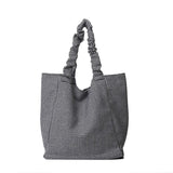 Large-capacity Canvas Handbag Retro Style One-shoulder Bag