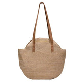 Large-capacity Straw Bag Tote Shoulder Bag Woven Handbag