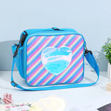 Rainbow Lunch Box & Insulated Bag Set for Women Girls