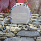 Laser Transparent Crossbody Bag Mini Jelly PVC Clear Shoulder Messenger Tote