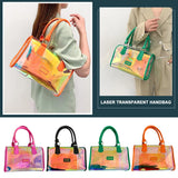 Transparent Crossbody Bag Jelly Tote Travel Handbag