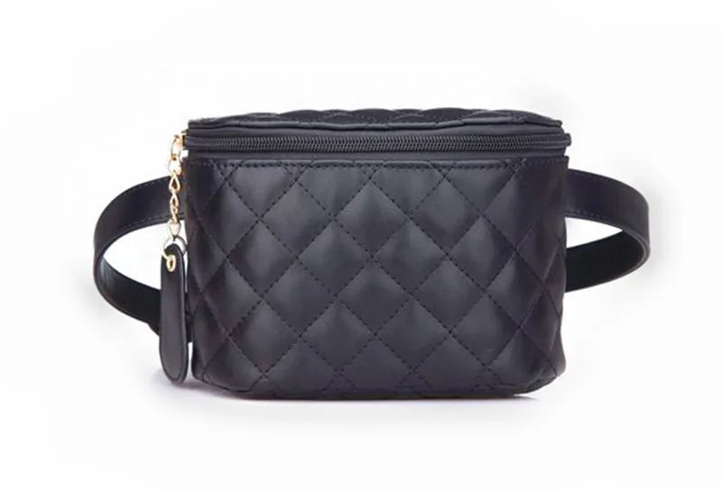 Lattice Ladies Bag Waist Fanny Pack Belt Pouch Travel Hip Bum Women