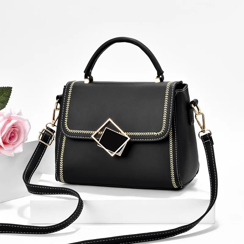 Versatile Leather Crossbody Bag for Women Summer Travel