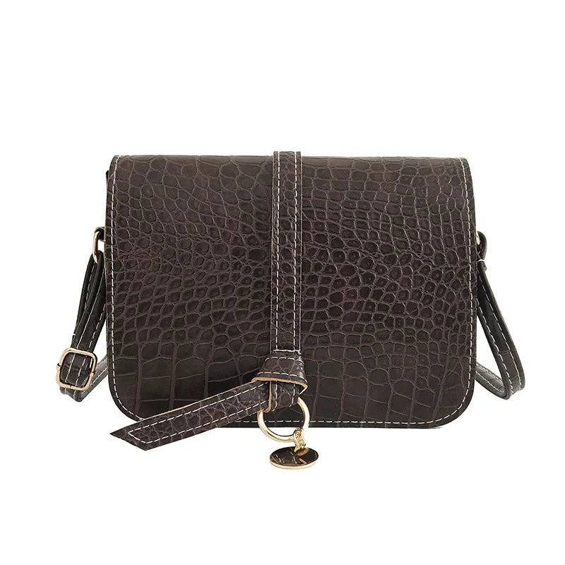 Crocodile Grain Crossbody Bag for Women Party Small Pouch