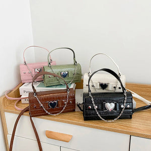 Leather Shoulder Bag Top Handle Handbag for Traveling