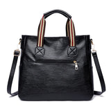 Women's Leather Tote Bag Large Capacity Shoulder Handbag