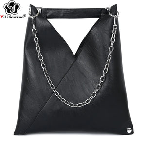 Leather Women's Tote Bag Large Capacity Shoulder Sac a Main