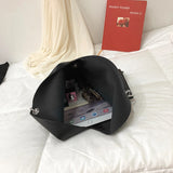 Leather Women's Tote Bag Large Capacity Shoulder Sac a Main