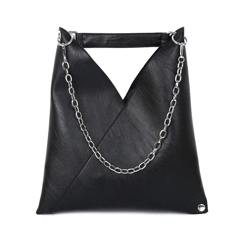 Leather Women's Tote Bag Large Capacity Shoulder Sac a Main