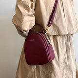 Leather Mini Backpack Purse for Women Ladies Tote