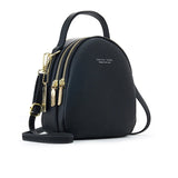 Leather Mini Backpack Purse for Women Ladies Tote