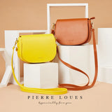 Leather Crossbody Shoulder Bag for Women Handbags Female Messenger