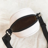 Fun Devil Unisex Shoulder Handbag Small PU Crossbody Bag Zipper Street