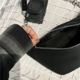 Leather Waist Fanny Pack with Metal Chain