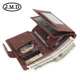 RFID Blocking Anti-Theft Leather Wallet for Men
