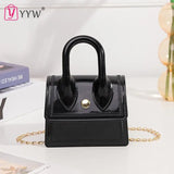 Pink Mini Square Shoulder Bag Women's Sling Messenger Bag