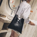 Women Leather Tote Bag Large Capacity Shoulder Bags