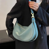 Leisure Armpit Messenger Women's Bag Solid Shoulder Travel Bag