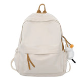 Large-capacity Solid School Bag Multi-functional Unisex